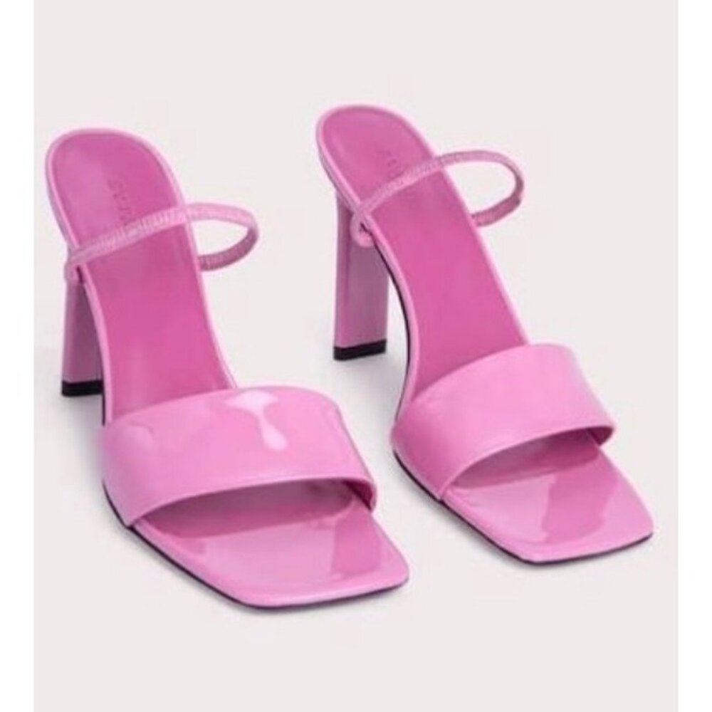 By Far Women Ada Heel Pink new 38/8 $432